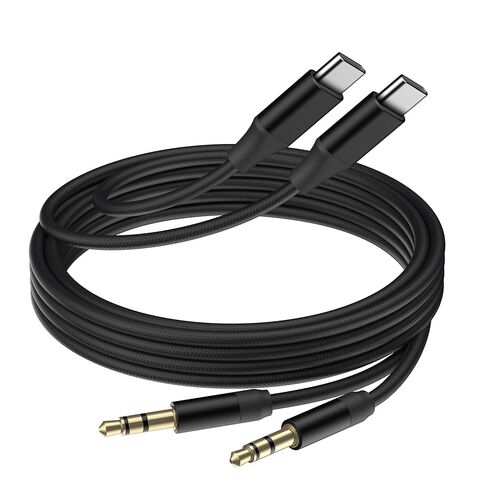 كابل مقبس صوت Aux من Meliya USB C إلى 3.5 مم (عبوة من قطعتين، 3.3 قدم)، سلك ستيريو للسيارة من النوع C إلى 3.5 مم متوافق مع iPhone 16/15 Pro، وGalaxy S25 S24 S23 S22 Ultra، وiPad Pro، وPixel 9 8 7 Pro in Kuwait