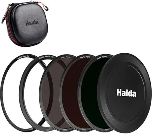 Haida 82mm NanoPro Magnetic ND8, ND64, ND1000 Filter Kit in Kuwait