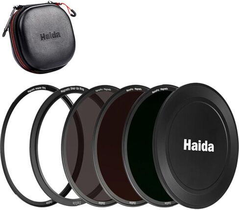 Haida 82mm NanoPro Magnetic ND8, ND64, ND1000 Filter Kit in Kuwait