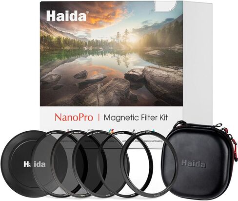 Haida 82mm NanoPro Magnetic ND8, ND64, ND1000 Filter Kit in Kuwait