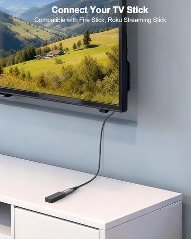 8K HDMI Extension Cable 6FT, 48Gbps HDMI 2.1 Extender Adapter in Saudi Arabia
