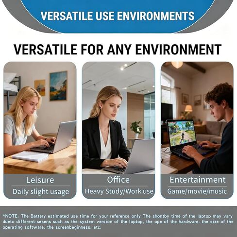 بطارية كمبيوتر محمول HT03XL L11119-855 متوافقة مع HP Pavilion 15-DA 15-DB 15-DW 15-DY 14-CE 14-CF 14-DF 17-by 17-CA Series 15-CS0053CL 15-DW0033NR 15-DA0014DX L11421-542 L11421-2C2 HSTNN-DB8R in Kuwait