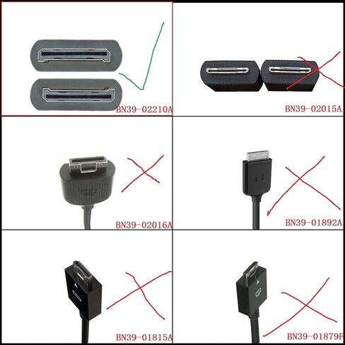 HCDZ Replacement One Connect Cable for Samsung UN55KS8000FXZA UN55KS8000FXZC UN55KS800DFXZA UN55KS8500FXZA UN55KS8500FXZC UN55KS7500FXZX 4K Ultra HD Smart LED HDTV TV Box in Kuwait