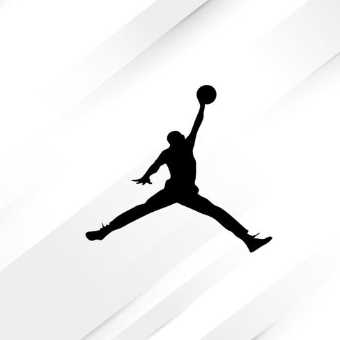 Basketball Player Vinyl Decal Stickers for Cars Laptop Skateboard Wall Decor UV Resistant 6.5'' x 7'' (Red) in Kuwait