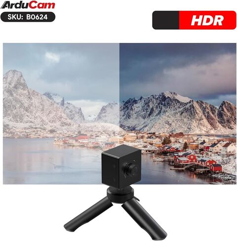 كاميرا Arducam USB 3.0، وحدة كاميرا USB 3MP ISX031 120 ديسيبل HDR، كاميرا ويب UVC بزاوية عريضة 127 درجة (عمق)، مزود خدمة الإنترنت المدمج، تخفيف وميض LED in Kuwait