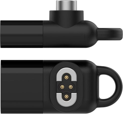 2-Pack USB C Magnetic Charger Adapter for SHOKZ OpenSwim Pro, OpenSwim Pro 2 Headphones, Type C Cable Charging Converter for SHOKZ S710 S720 Open-Ear Bone Conduction Headphones in Kuwait