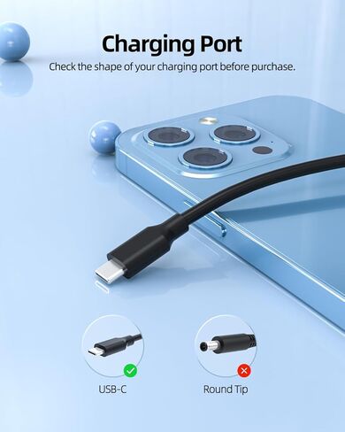Superer 100W USB C Fast Charging AC Charger Fit for Dell Pro Rugged 10 12 Tablet RA00260 RA02260 Supply Adapter Cord in Kuwait