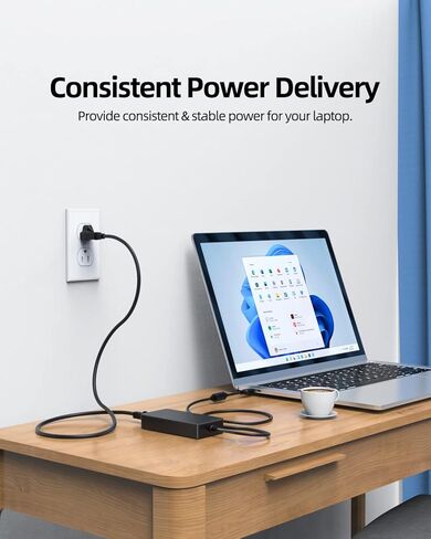 Superer 100W USB C Fast Charging AC Charger Fit for Dell Pro Rugged 10 12 Tablet RA00260 RA02260 Supply Adapter Cord in Kuwait