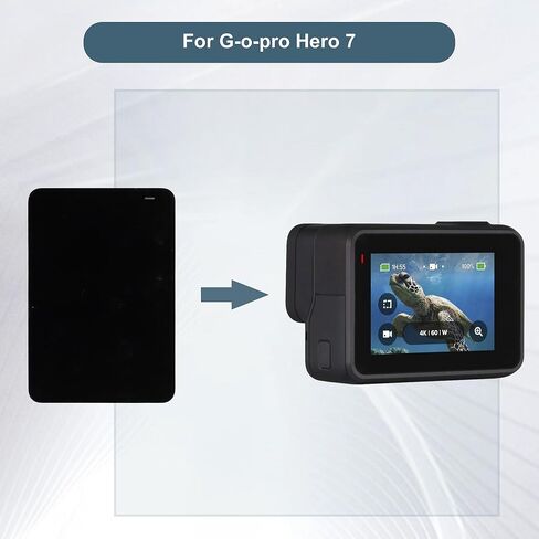 شاشة LCD لاستبدال شاشة Gopro Hero 7 لكاميرا Gopro Hero 7 Action ومحول رقمي LCD ومجموعة شاشة تعمل باللمس مع أدوات in Kuwait