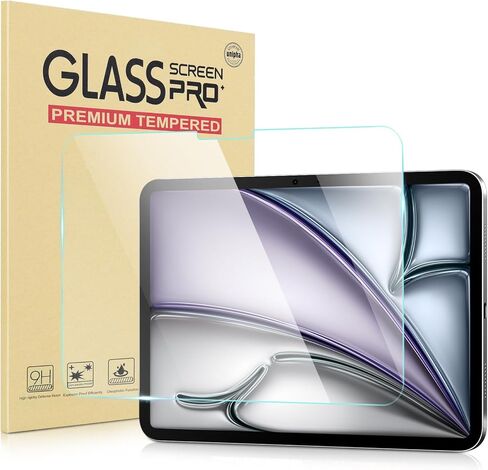 DTTO for iPad Air 13 Inch Screen Protector M4/M3/M2 2026/2025/2024, 9H Tempered Glass Screen Film, High Sensitivity, Case Friendly, Anti-Scratch, HD Clear for Apple iPad Air 13, 1 Pack in Kuwait
