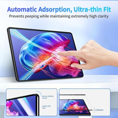 Privacy Screen Protector for iPad Air 5/4 10.9-Inch (2022/2020, 5th/4th Generation) and iPad Pro 11-Inch (1st/2nd/3rd/4th Gen, 2018-2022) Anti-Spy Filter Easy Installation Bubble Free in Kuwait