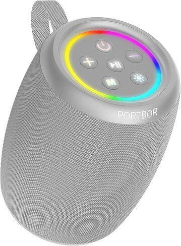 Bluetooth Speaker, Portable Wireless Speaker with Stereo Loud Sound, BT5.3, IPX5 Waterproof, TWS Pairing, for Outdoor Home Party Beach Camping, Electronics, Holiday Birthday Gift in Kuwait
