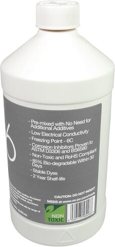XSPC EC6 High Performance Premix PC Coolant, Opaque, 1000 mL, White in Kuwait