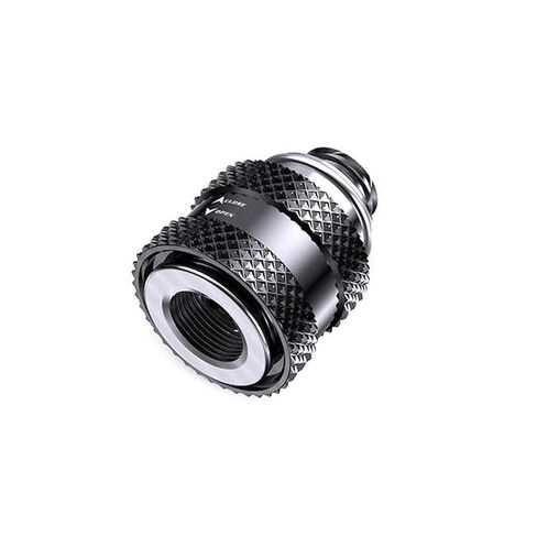 G1/4" Push-Type Drain Valve for PC Water Cooling, Quick-Release Stop Valve Switches, Male to Female Water Drain Fitting, Leak-Proof Connector, Black in Kuwait