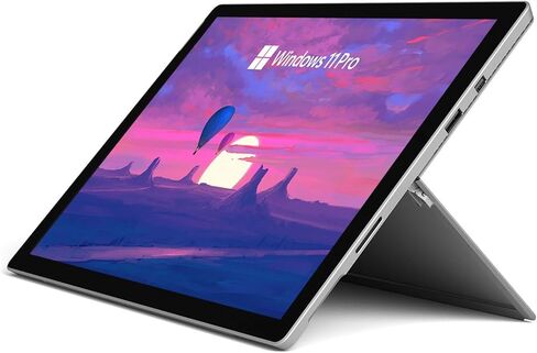 Microsoft Surface Pro 5 Tablet PC, 12.3" Touchscreen (2736 X 1824) Tablet, Intel Core i5-7300U 2.6GHz-3.5GHz, 4GB DDR4 RAM, 128GB SSD, No Keyboard, Camera, Windows 11 Pro (Renewed) in Kuwait