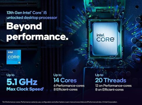 Intel Core i5 [13th Gen] i5-13600KF Tetradeca-core [14 Core] 3.50 GHz Processor in Kuwait