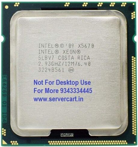 Intel Xeon X5670 SLBV7 Server CPU Processor LGA1366 2.93Ghz 12M (Renewed) in Kuwait