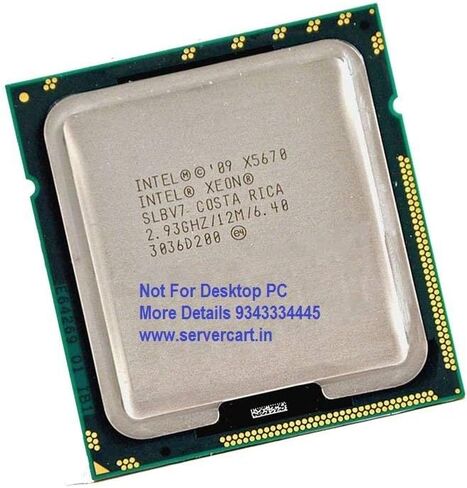 Intel Xeon X5670 SLBV7 Server CPU Processor LGA1366 2.93Ghz 12M (Renewed) in Kuwait