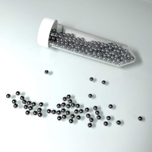 خرزات Alpha Nanotech العقيمة عالية الدقة من الفولاذ المقاوم للصدأ 316 (1، 3، 5، و7 مم) (5 مم، 0.5 كجم (1.1 رطل)) in Kuwait