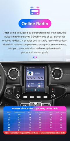 Android 14 Stereo Car Radio for Jeep Wrangler JL/Gladiator (2018-2023), 8Core 4G+64G GPS Navigation with 9.7 inch QLED Touchscreen via Carplay Android Auto SWC Bluetooth5.4 EQ USB TPMS in Kuwait