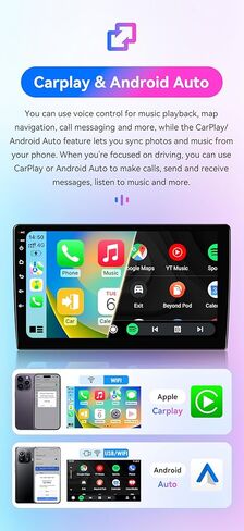 ترقية ستيريو السيارة Android 14 لسيارة Subaru WRX STI Forester XV Crosstrek Impreza، 8Core4G+64G GPS للملاحة مع شاشة لمس QLED مقاس 9 بوصة، تشغيل لاسلكي Android Auto SWC EQ Bluetooth 5.4 TPMS in Kuwait