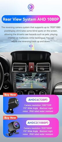 ترقية ستيريو السيارة Android 14 لسيارة Subaru WRX STI Forester XV Crosstrek Impreza، 8Core4G+64G GPS للملاحة مع شاشة لمس QLED مقاس 9 بوصة، تشغيل لاسلكي Android Auto SWC EQ Bluetooth 5.4 TPMS in Kuwait