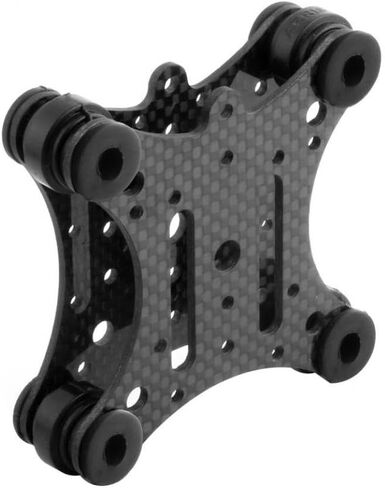 Carbon Fiber Anti-vibration Plate And Rubber Balls Compatible With Phantom 1 2 FPV Plane Quadcopter Mount in Kuwait