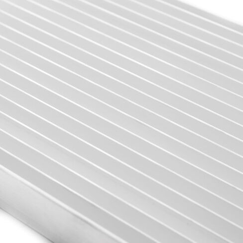 قطعة واحدة من مشتت الحرارة الألومنيوم من هيليتاند، 8 قطع 3 وات LED أو 20 قطعة 1 وات LED، 300 * 140 * 20 مم، خفيفة الوزن لتركيبات LED عالية الطاقة، كبيرة مع 19 زعانف in Kuwait