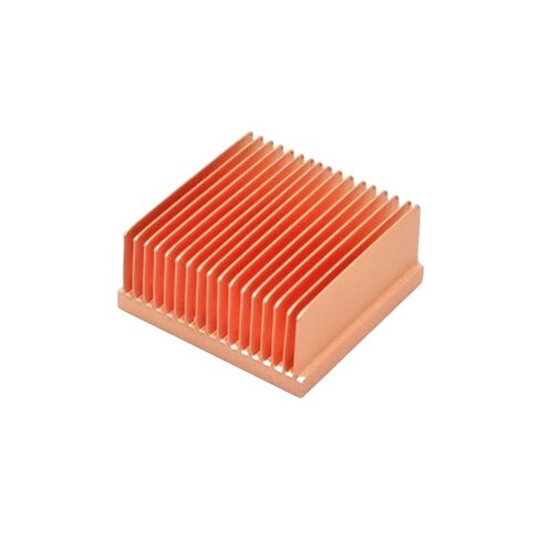 2 قطعة 25x25x11 مللي متر النحاس النقي غرفة تبريد صغيرة المبرد لرقاقة MOS IC طابعة ثلاثية الأبعاد تبريد الإلكترونية برودة in Kuwait