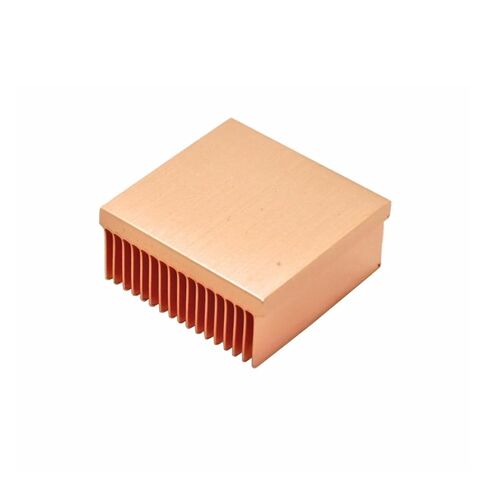 2 قطعة 25x25x11 مللي متر النحاس النقي غرفة تبريد صغيرة المبرد لرقاقة MOS IC طابعة ثلاثية الأبعاد تبريد الإلكترونية برودة in Kuwait