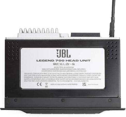 JBL Legend 700 AV Receiver - 7" Touchscreen, Wireless Apple CarPlay & Android Auto, Includes Gravity VGC820PL Backup Camera - Premium Audio & Safety Bundle in Kuwait