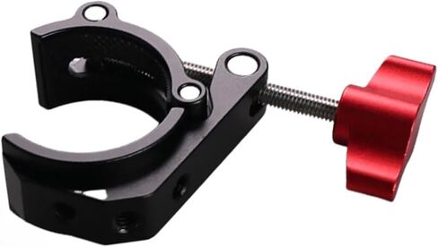 Heavy Duty Metal Clamp With Adjustable Jaw For 25-50mm Rod Tubes Compatibility With Cameras Lights Studio Equipment Stable Fixing Clip in Kuwait