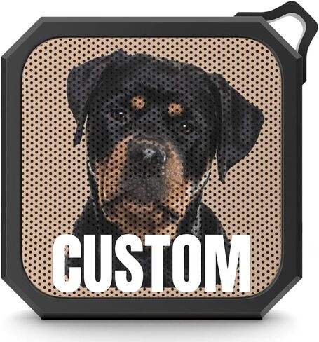 Custom Bluetooth Speakers with Photo Picture Text Logo Personalized Waterproof Speaker Customized Tech Gift for Men Girl in Kuwait