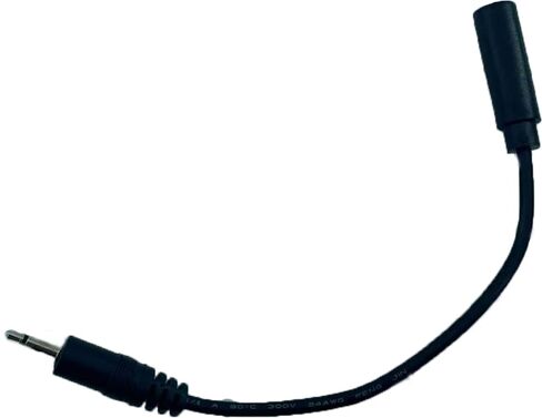2.5mm to 3.5mm Short Cable, 2.5mm Mono Plug to 3.5mm Mono Jack Adapter Audio Cable,Compatible with Smartphones, Headphones,etc. (16cm, 2-Pack) in Kuwait