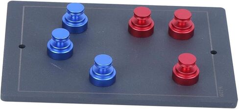 حامل لوحة دائرة PCB عالمي، تركيبات PCB مغناطيسية من الحديد مع 6 دبابيس مغناطيسية أداة إصلاح اللوحة الأم للهاتف المحمول منصة لحام لإصلاح الهاتف المحمول in Kuwait