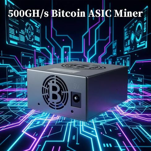 Bitcoins Miner LV06، 500GH/s SHA-256 Bitcoins Miner، 15W Portable Crypto Miner، جهاز WiFi Solo Mining Lotto، التعدين الفردي والمسبح، Luckyminer للمبتدئين in Kuwait