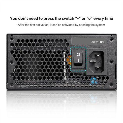 مصدر طاقة SFX بقدرة 550 وات SFF Mini ITX PSU 80 Plus Gold وحدات كاملة للكمبيوتر المكتبي المدمج للألعاب يدعم وحدة معالجة الرسومات المتعددة مع أربعة موصلات PCIe ومروحة فائقة الهدوء مقاس 115 مم لا تتضمن دعامة SFX إلى ATX باللون الأسود in Kuwait