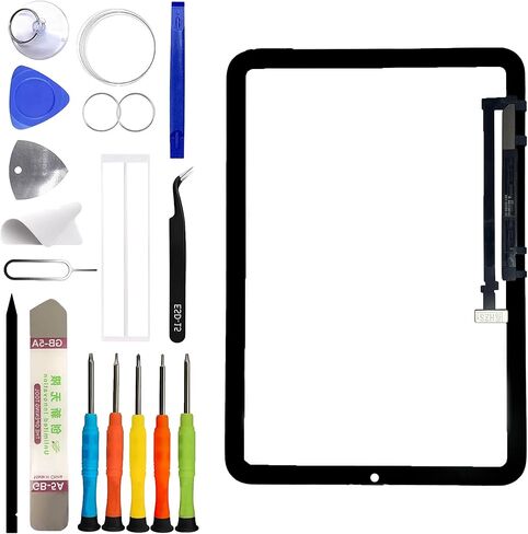 بديل جديد لمحول رقمي لشاشة اللمس متوافق مع Apple iPad mini 6 (2021) [مع وظيفة اللمس] [8.3 بوصة] مع مجموعة أدوات إصلاح متخصصة. (لا يوجد محول رقمي LCD) - مع لاصق OCA in Kuwait