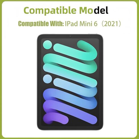 بديل جديد لمحول رقمي لشاشة اللمس متوافق مع Apple iPad mini 6 (2021) [مع وظيفة اللمس] [8.3 بوصة] مع مجموعة أدوات إصلاح متخصصة. (لا يوجد محول رقمي LCD) - مع لاصق OCA in Kuwait
