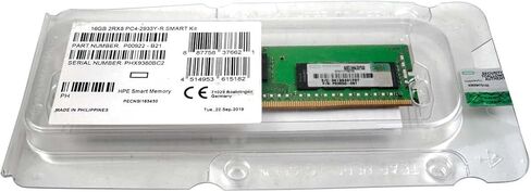 مجموعة الذاكرة الذكية للخادم بديلة لـ HPE 16GB 2Rx8 PC4-2933Y-R P00922-B21 P03050-091 in Kuwait