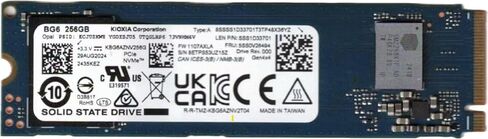 OEM NewKIOXIA 256GB SSD BG6 PCIe Gen 4x4 M.2 PCI-e NVME محرك الحالة الصلبة الداخلي، 2280 شكل عامل M مفتاح، متوافق مع PS5، الكمبيوتر المحمول وسطح المكتب Gen4، KBG6AZNV256G in Kuwait
