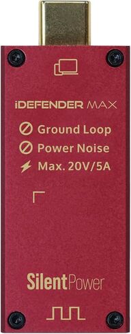 iFi iDefender Max - eliminates All Distracting hum and Noise in Your Computer Audio System - Enhanced Resolution and Dynamics - Compatible with USB 3.0 in Kuwait