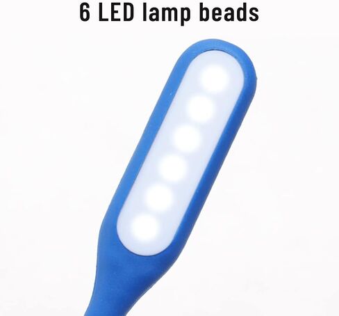 USB ضوء LED المحمولة توفير الطاقة مصباح USB تسليط الضوء على LED ضوء الكمبيوتر العين PVC 5 ألوان in Kuwait