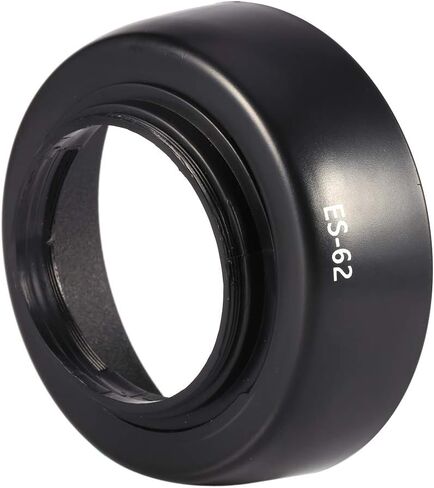 ES62 Lens Hood, Designed for EF 50mm f1.8 II, Prevent Improve Contrast, with Petal Shape Quick Lock, for ES62 Lenses in Kuwait