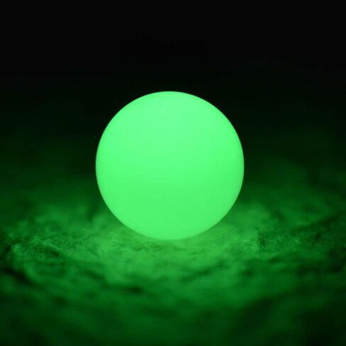 100 Pcs Green Luminous Fishing Beads, Round Night Glowing Balls Glow in Dark Lure Baits Fishing Tackle Bead Eggs Baits and Attractants (4MM in Kuwait