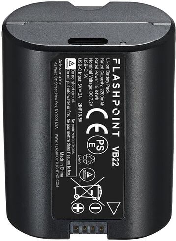 Flashpoint Zoom Li-Ion X Mid R2 TTL On-Camera Round Flash for Nikon, Godox V1mid in Kuwait