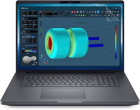 واقي شاشة الكمبيوتر المحمول Dell Pro Max 18 Plus غير لامع مضاد للوهج ومضاد لبصمات الأصابع متعدد الطبقات حماية ممتازة، عبوة من قطعتين in Kuwait