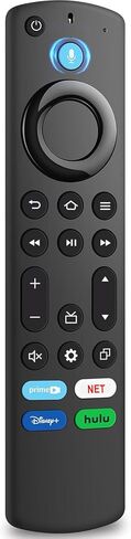 جهاز التحكم عن بعد Voice FireStick مناسب لجميع مكعبات/عصا التلفزيون Firesmart (الجيل الثاني/الثالث)، متوافق مع 4K Max/4K (الجيل الأول/الثاني)، والعصا (الجيل الثاني/الثالث)/Stick Lite/HD، سلسلة Omni Mini-LED، تلفزيون TCL الذكي in Kuwait