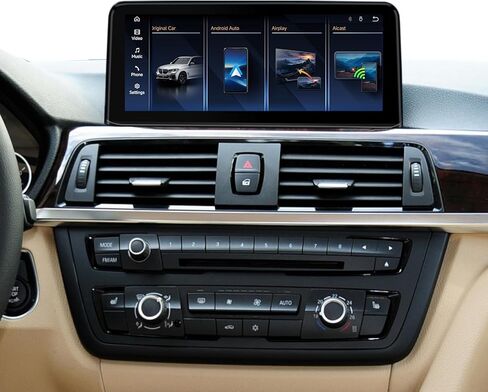 ستيريو سيارة Linux مقاس 10.25 بوصة لسيارة BMW 2012-2017 سنة 1 2 3 4 سلسلة F20 F21 F22 F23 F30 F31 F32 F33 F34 F36 NBT، يدعم نظام CarPlay اللاسلكي Android Auto ويحتفظ بـ OEM iDrive in Kuwait
