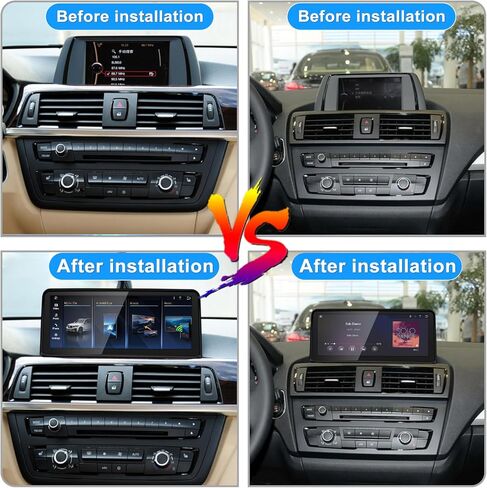 ستيريو سيارة Linux مقاس 10.25 بوصة لسيارة BMW 2012-2017 سنة 1 2 3 4 سلسلة F20 F21 F22 F23 F30 F31 F32 F33 F34 F36 NBT، يدعم نظام CarPlay اللاسلكي Android Auto ويحتفظ بـ OEM iDrive in Kuwait